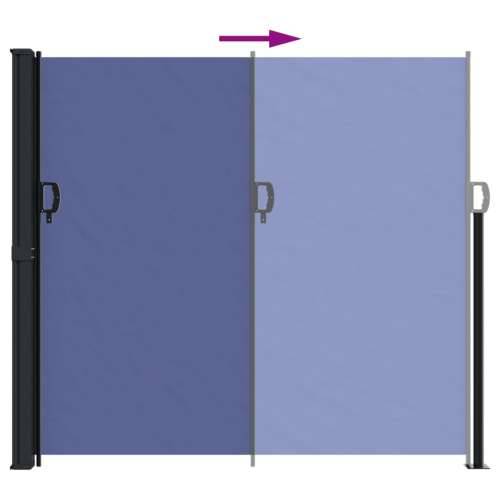 Bočna tenda na uvlačenje plava 180x600 cm Plava 180 x 600 cm 1 Cijena