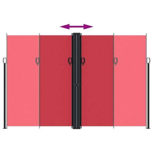 Bočna tenda na uvlačenje crvena 220x1000 cm - Crvena 220 x 1000 cm 1 Cijena