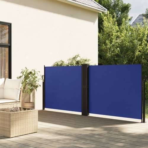 Bočna tenda na uvlačenje plava 140x1200 cm - Plava 140 x 1200 cm 1 Cijena