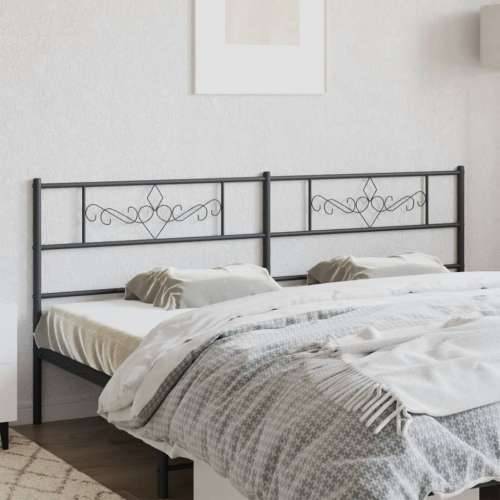 Metalno uzglavlje crno 180 cm - Crna 180 cm 1 Cijena