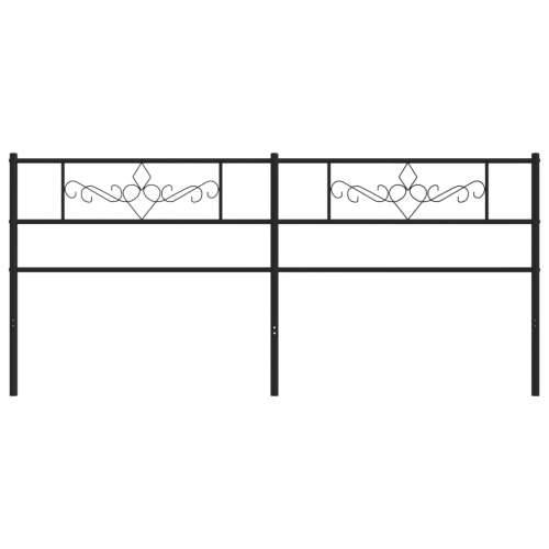 Metalno uzglavlje crno 180 cm - Crna 180 cm 1 Cijena