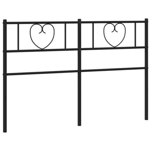 Metalno uzglavlje crno 160 cm - Crna 160 cm 1 Cijena