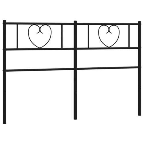 Metalno uzglavlje crno 160 cm - Crna 160 cm 1 Cijena