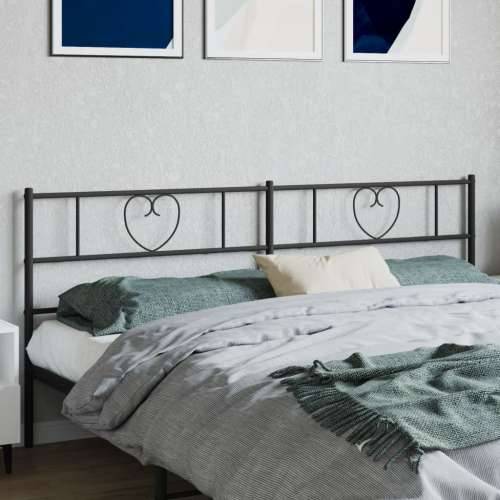 Metalno uzglavlje crno 193 cm - Crna 193 cm 1 Cijena