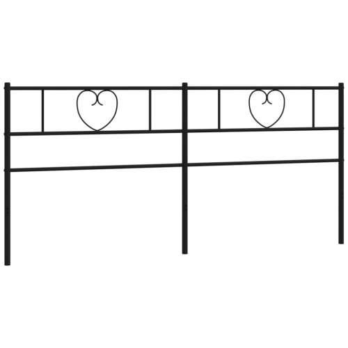 Metalno uzglavlje crno 193 cm - Crna 193 cm 1 Cijena