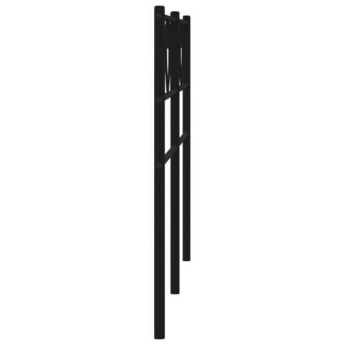 Metalno uzglavlje crno 193 cm - Crna 193 cm 1 Cijena