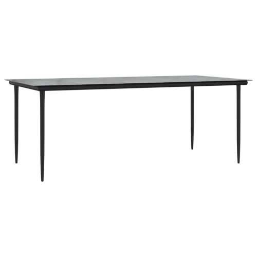 Vrtna garnitura - 7-dijelni vrtni blagovaonski set od poliratana s jastucima bež - Bež 160 x 80 x 74 cm 6 Cijena