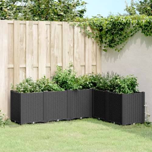 Vrtna sadilica crna 160 x 120 x 53 cm PP - Crna 160 x 120 x 53 cm 1 Cijena