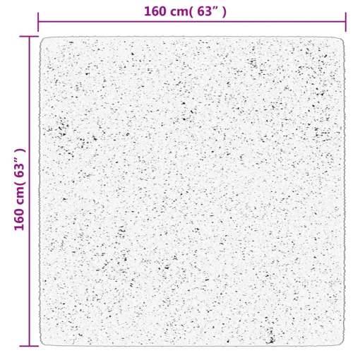 Tepih OVIEDO kratkih vlakana zeleni 160x160 cm - Zelena 160 x 160 cm Cijena