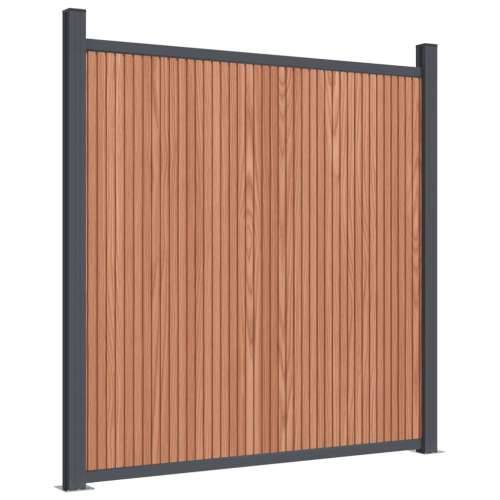 Panel za ogradu smeđi 1045 x 186 cm WPC - Smeđa 1045 x 186 cm 1 Cijena