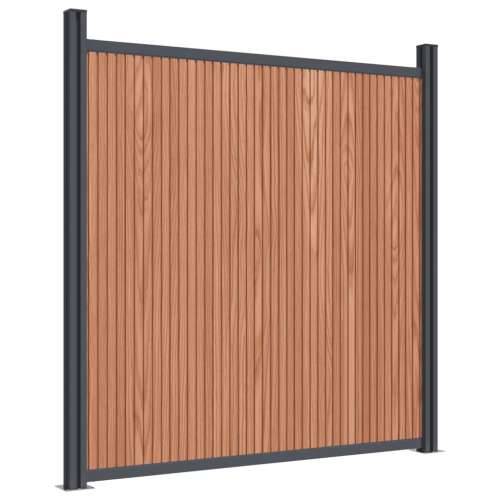 Panel za ogradu smeđi 1045 x 186 cm WPC - Smeđa 1045 x 186 cm 1 Cijena