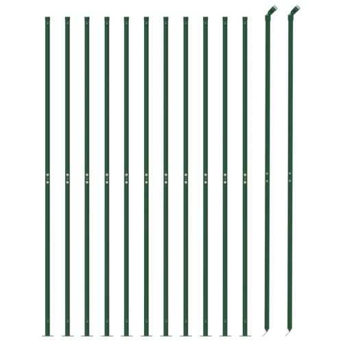 Žičana ograda s prirubnicom zelena 2,2x25 m - Zelena 2.2 x 25 m 1 Cijena