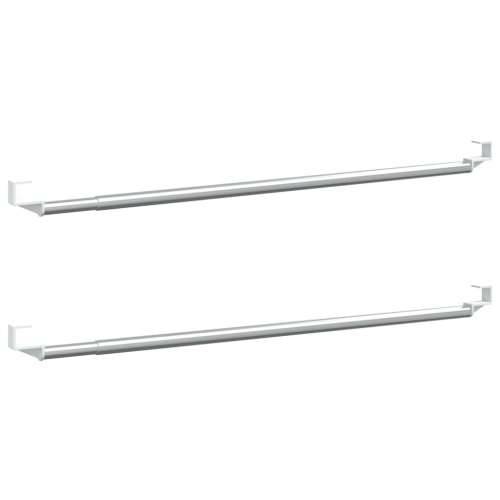 Karniše 2 kom bijelo-srebrne 40 - 60 cm aluminijske - 40-60 cm Cijena