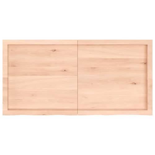 Kupaonska radna ploča 120x60x(2-6) cm netretirano masivno drvo - Prirodna 120 x 60 x 6 cm Cijena