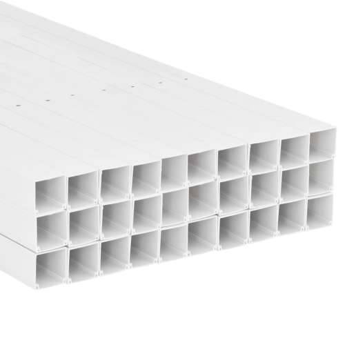 Kanalice za kabele 60 x 60 mm 30 m PVC - 60 x 60 mm 30 m 30 Prilvršćivanje vijcima 1 Cijena
