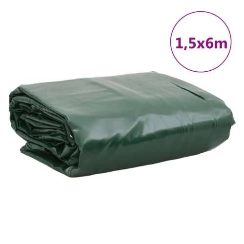 Cerada zelena 1,5 x 6 m 650 g/m² - Zelena 1.5 x 6 m 1 bez ušica Cijena