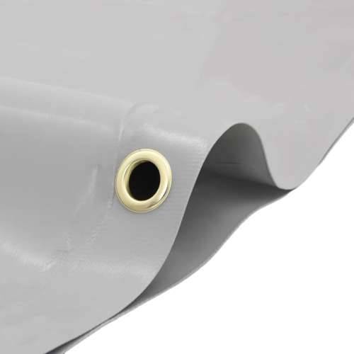 Cerada siva Ø 2,4 m 650 g/m² - Siva Ø 2.4 m 1 with eyelets Cijena