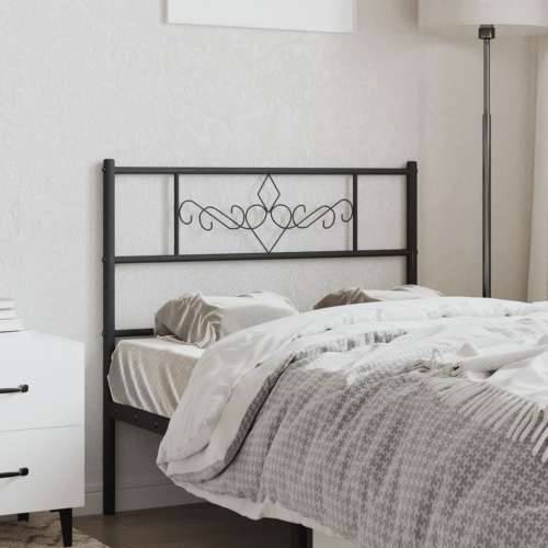 Metalno uzglavlje crno 75 cm - Crna 75 cm 1 Cijena