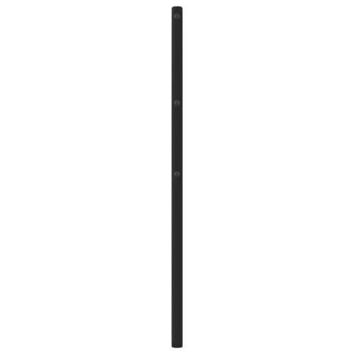 Metalno uzglavlje crno 75 cm - Crna 75 cm 1 Cijena