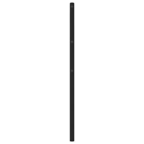 Metalno uzglavlje crno 160 cm - Crna 160 cm 1 Cijena