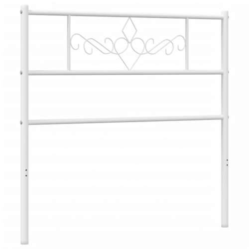Metalno uzglavlje bijelo 75 cm Bijela 75 cm 1 Cijena