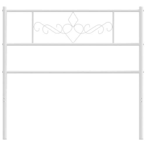 Metalno uzglavlje bijelo 75 cm Bijela 75 cm 1 Cijena