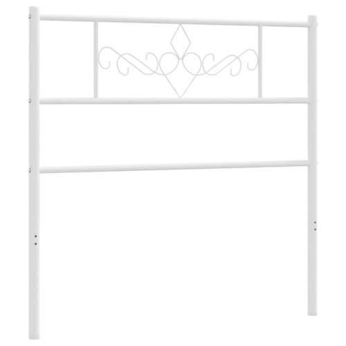 Metalno uzglavlje bijelo 75 cm Bijela 75 cm 1 Cijena