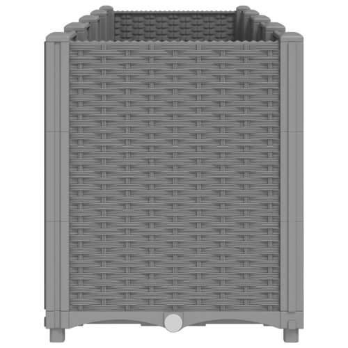 Vrtna sadilica svijetlosiva 160 x 40 x 53 cm od PP-a Svjetlosiva 160 x 40 x 53 cm 1 Cijena