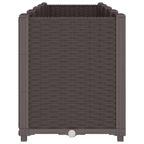Vrtna sadilica smeđa 160 x 40 x 53 cm od PP-a - Smeđa 160 x 40 x 53 cm 1 Cijena