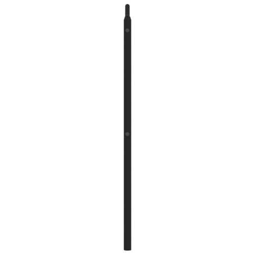 Metalno uzglavlje crno 200 cm - Crna 200 cm 1 Cijena