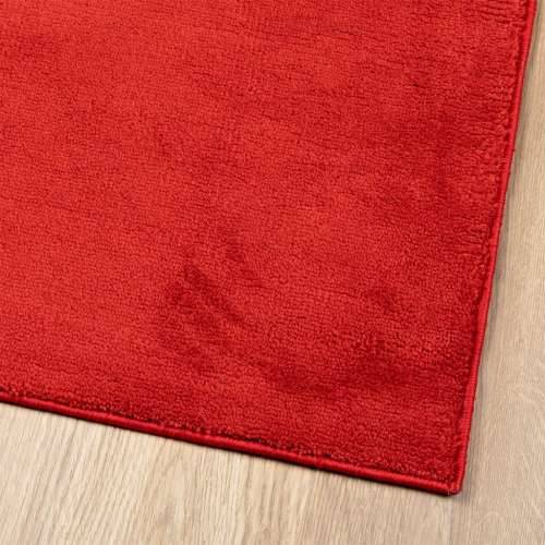 Tepih OVIEDO kratkih vlakana crveni 80 x 200 cm - Crvena 80 x 200 cm Cijena