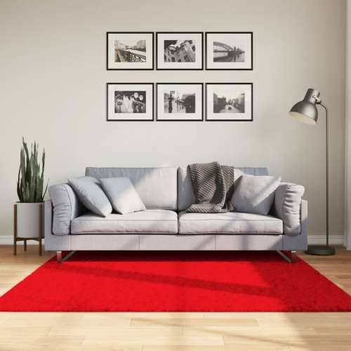 Tepih OVIEDO kratkih vlakana crveni 160 x 160 cm - Crvena 160 x 160 cm Cijena