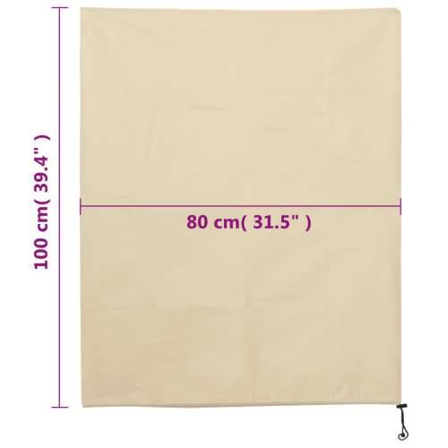 Navlake od flisa za biljke s vezicom 12 kom 70 g/m² 0,8 x 1 m - Bež 0.8 x 1 m 12 Cijena