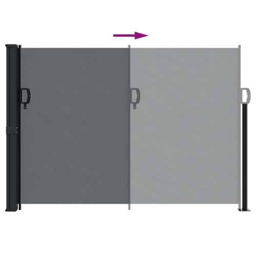 Bočna tenda na uvlačenje crna 140 x 300 cm - Crna 140 x 300 cm 1 Cijena