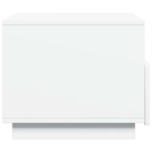 Stolić za kavu s LED svjetlima bijeli 50 x 49 x 40 cm - Bijela 1 50 cm Cijena