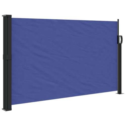 Bočna tenda na uvlačenje plava 120 x 500 cm - Plava 120 x 500 cm 1 Cijena