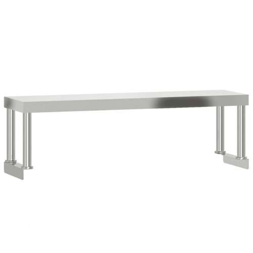 Kuhinjski radni stol s policom 110x30x120 cm nehrđajući čelik Cijena