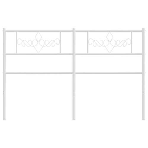 Metalno uzglavlje bijelo 150 cm - Bijela 150 cm 1 Cijena