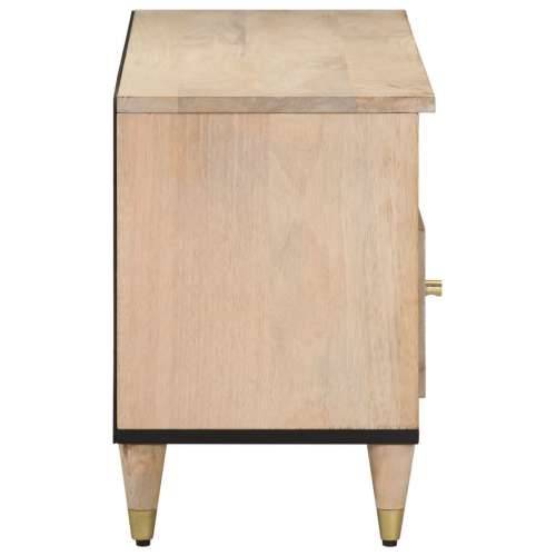 TV ormarić 100 x 33 x 46 cm od masivnog drva manga - Prirodna 1 Cijena
