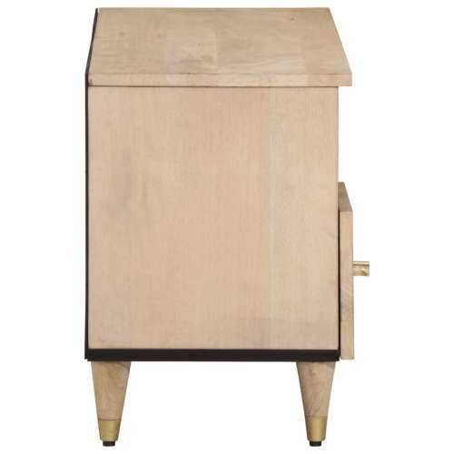 TV ormarić 100 x 33 x 46 cm od masivnog drva manga - Prirodna 1 Cijena