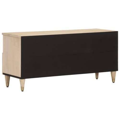 TV ormarić 100 x 33 x 46 cm od masivnog drva manga - Prirodna 1 Cijena