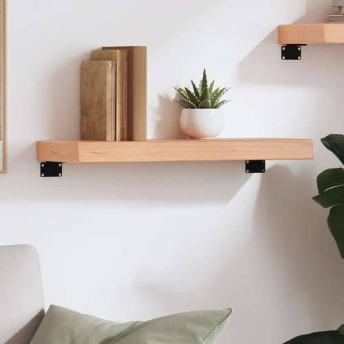 Zidna polica svjetlosmeđa 60x20x6 cm od obrađene hrastovine - Svjetlosmeđa 60 x 20 x 6 cm 1 Cijena