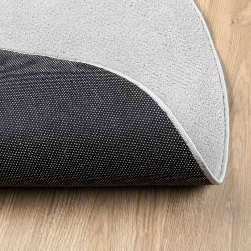 Tepih OVIEDO kratkih vlakana sivi Ø 120 cm - Siva Ø 120 cm Cijena