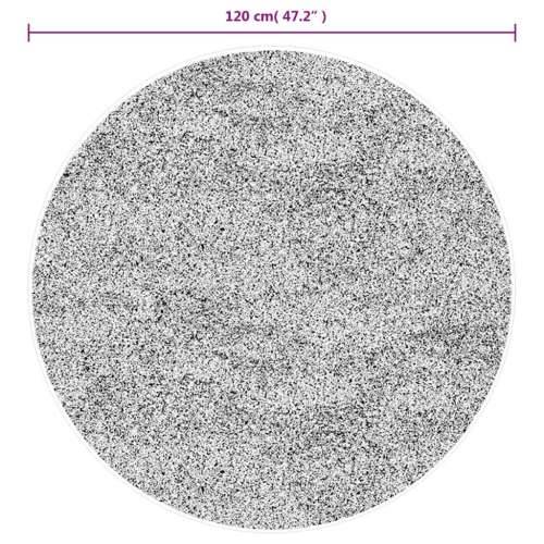 Tepih OVIEDO kratkih vlakana sivi Ø 120 cm - Siva Ø 120 cm Cijena