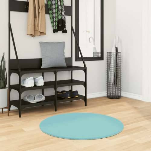 Tepih OVIEDO kratkih vlakana zeleni Ø 80 cm - Zelena Ø 80 cm Cijena