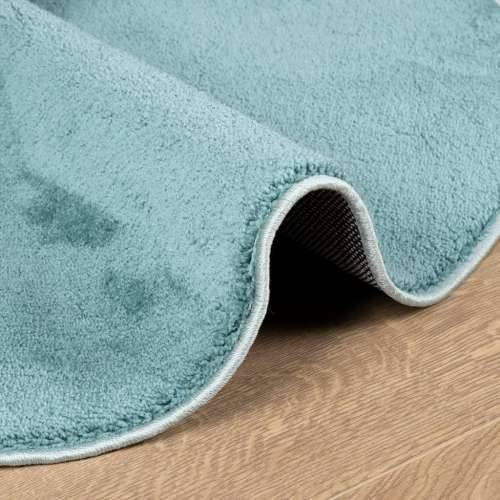 Tepih OVIEDO kratkih vlakana zeleni Ø 80 cm - Zelena Ø 80 cm Cijena