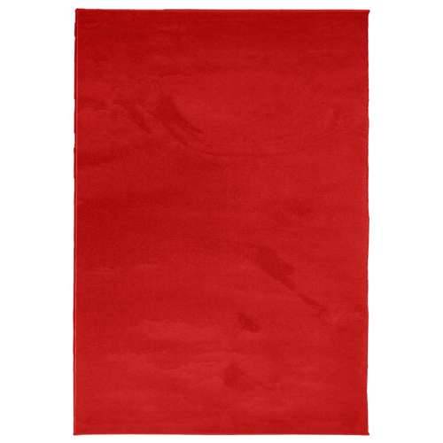 Tepih OVIEDO kratkih vlakana crveni 120 x 170 cm - Crvena 120 x 170 cm Cijena