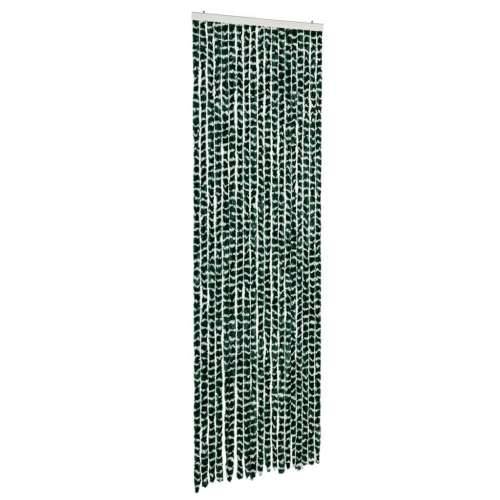 Zastor protiv muha zelena i bijela 56 x 200 cm od šenila - Zelena i bijela 56 x 200 cm Cijena