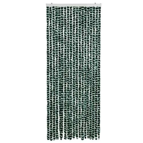 Zastor protiv muha zelena i bijela 56 x 200 cm od šenila - Zelena i bijela 56 x 200 cm Cijena