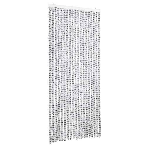 Zastor protiv muha svjetlosivi i tamnosivi 56x200 cm od šenila - Svjetlosiva i tamnosiva 56 x 200 cm Cijena